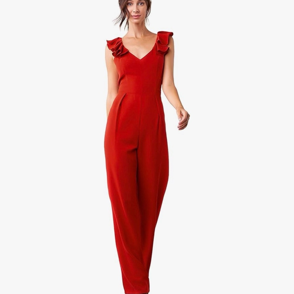 Sugarlips Up All Night Ruffle Jumpsuit